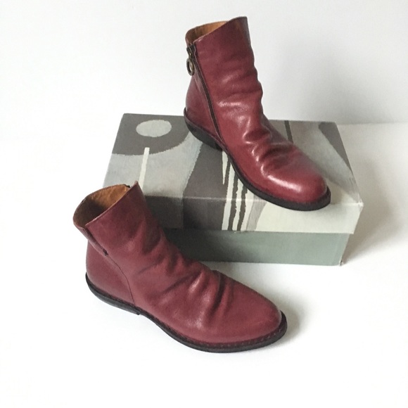 Fiorentini + Baker Shoes - Fiorentini Baker Women's Boot Chill Side Zip Red